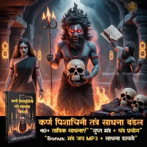 कर्ण पिशाचिनी तंत्र साधना 40+ तांत्रिक बंडल E-BOOKS HINDI +🎁Bonus