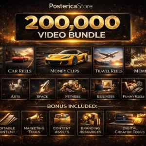 🚀 200,000+ Short Form Video Mega Bundle