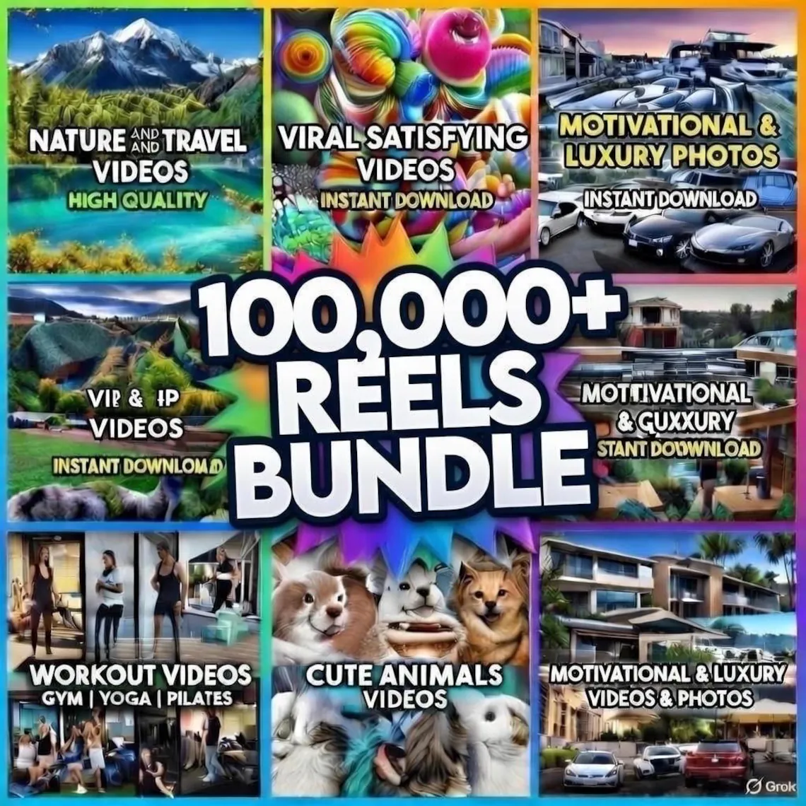 🚀 100,000+ Viral Reels Bundle (PLR + MRR) - Image 4